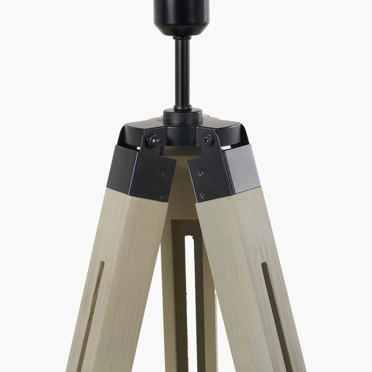 Pacific Lifestyle Windsor Sage Green Wooden Tripod Floor Lamp Base