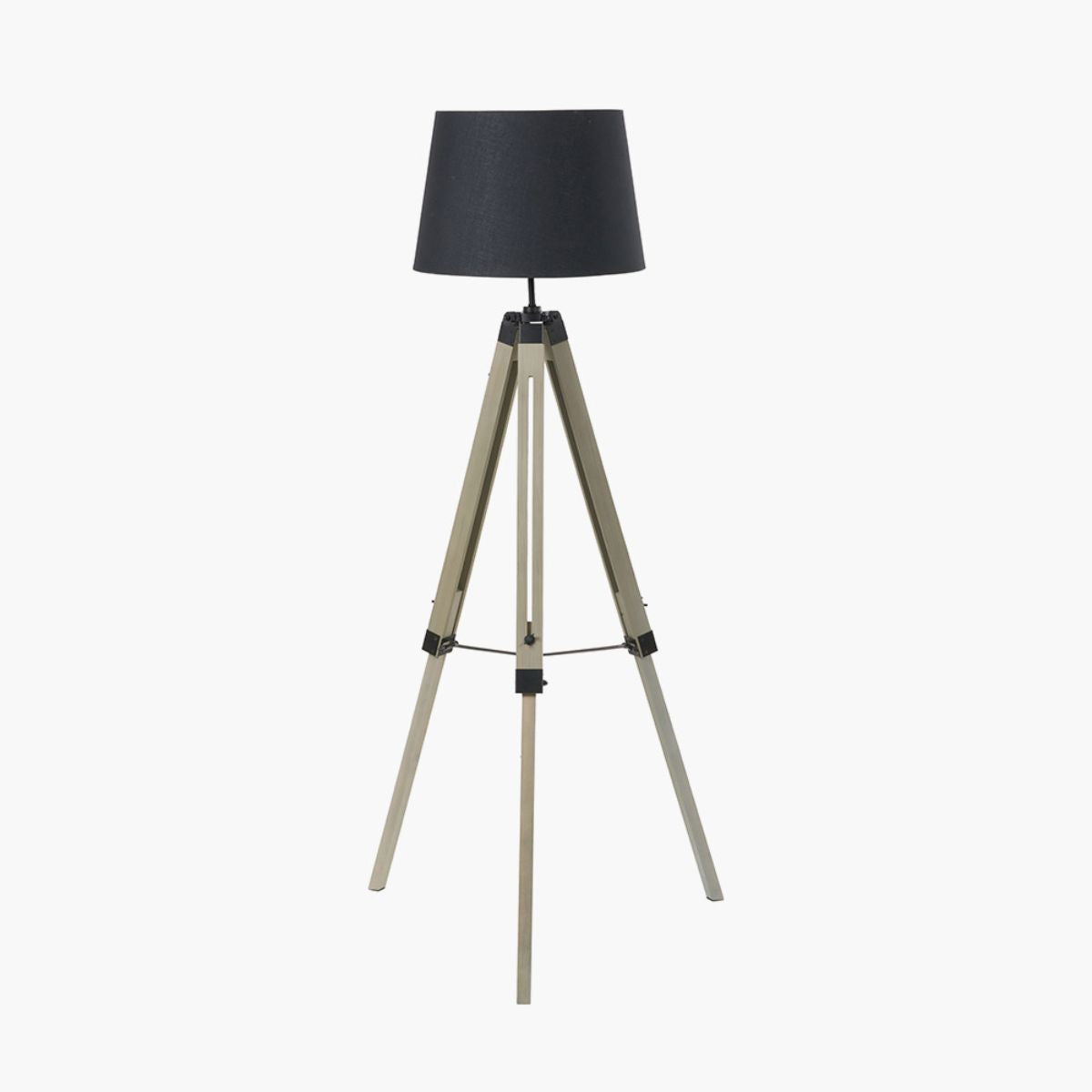 Pacific Lifestyle Windsor Sage Green Wooden Tripod Floor Lamp Base
