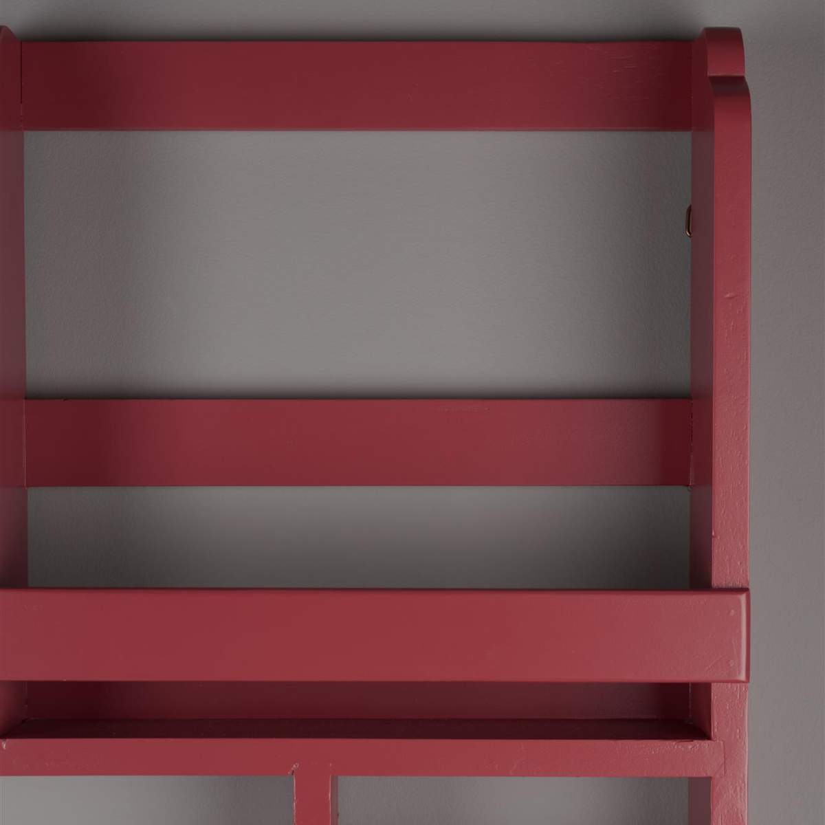 Dutch Bone Wine Shelf Myron Red