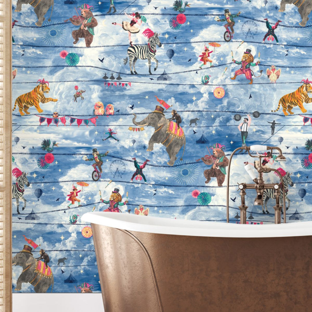 Brand Mckenzie Wired Wallpaper Cotton Clouds