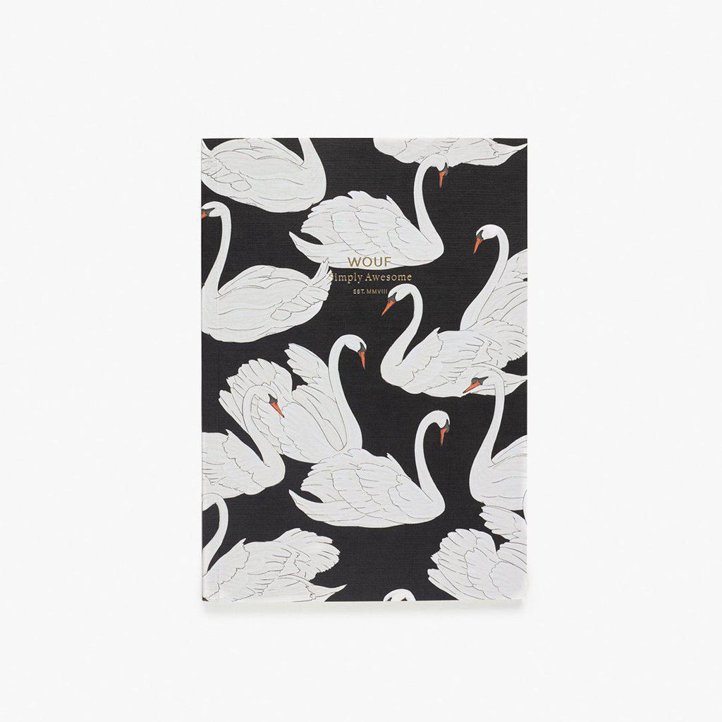 Wouf Swan A5 Notebook-Beaumonde