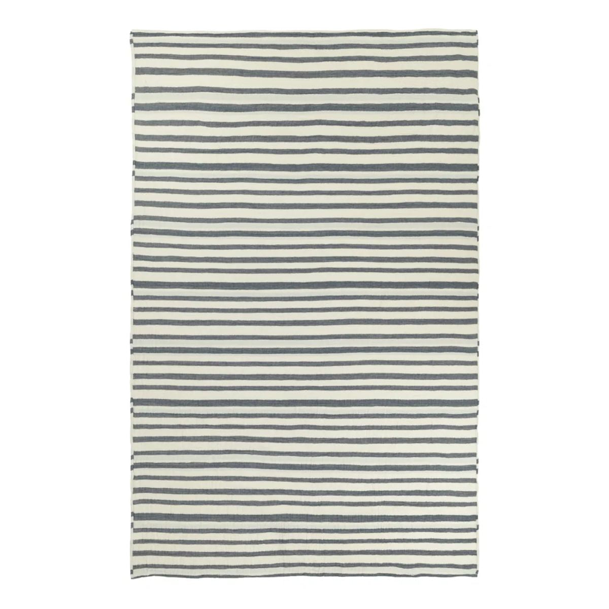Furn Woven Stripe 100% Cotton Bedspread