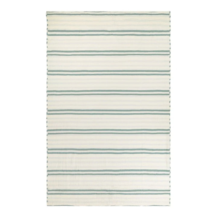 Furn Woven Stripe 100% Cotton Bedspread