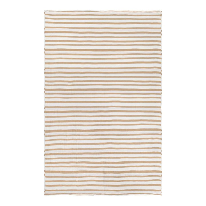 Furn Woven Stripe 100% Cotton Bedspread