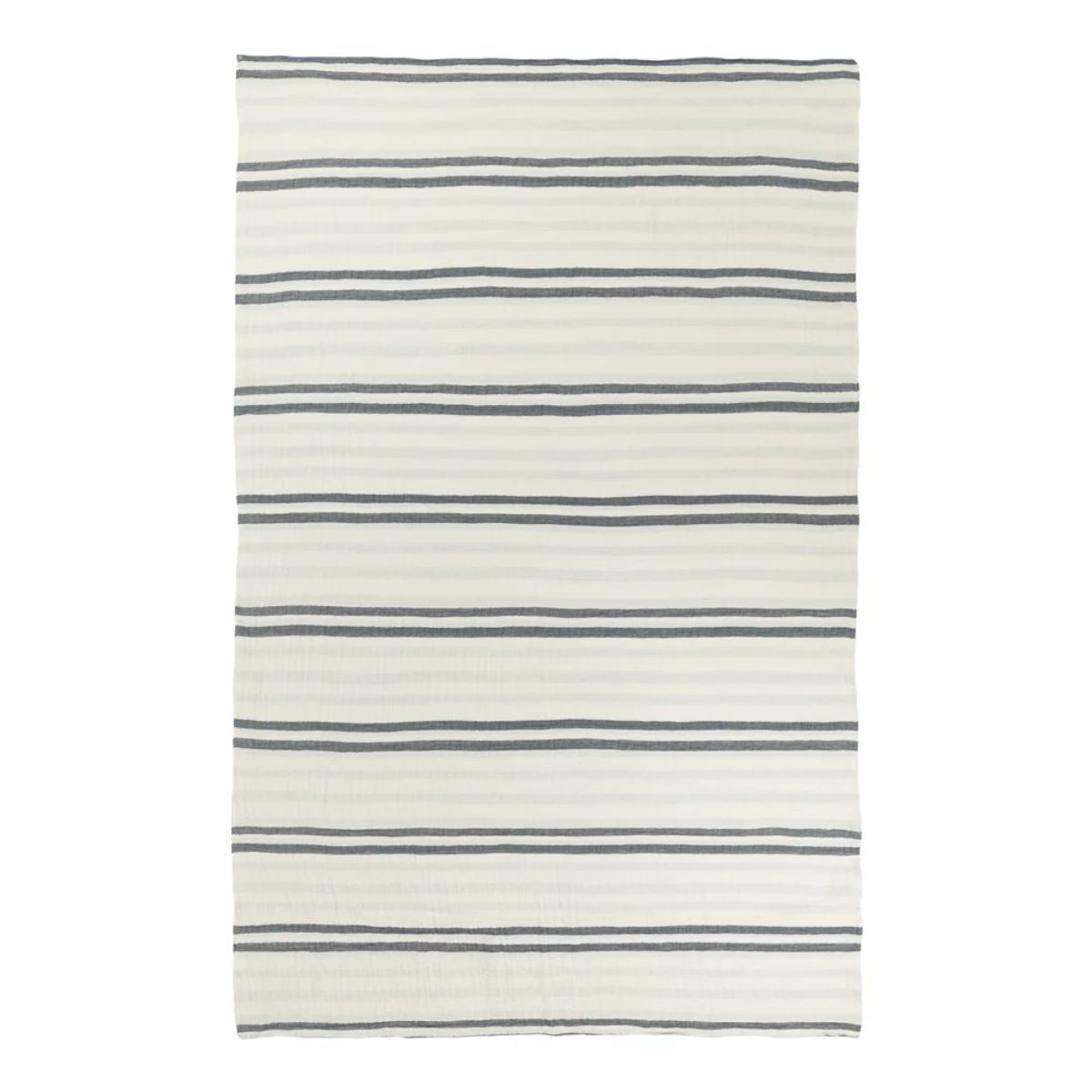Furn Woven Stripe 100% Cotton Bedspread