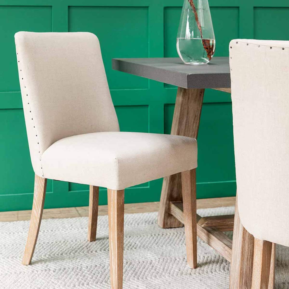Garden Trading Wraysbury Dining Chair Set of 2 Natural