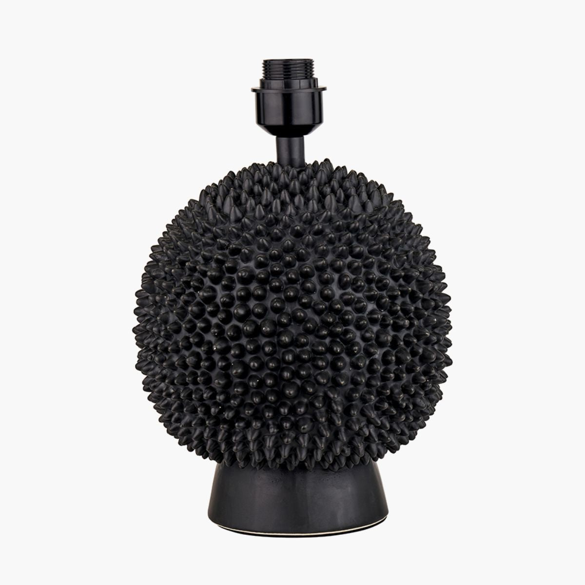 Pacific Lifestyle Wrenley Black Ceramic Sea Urchin Table Lamp Base