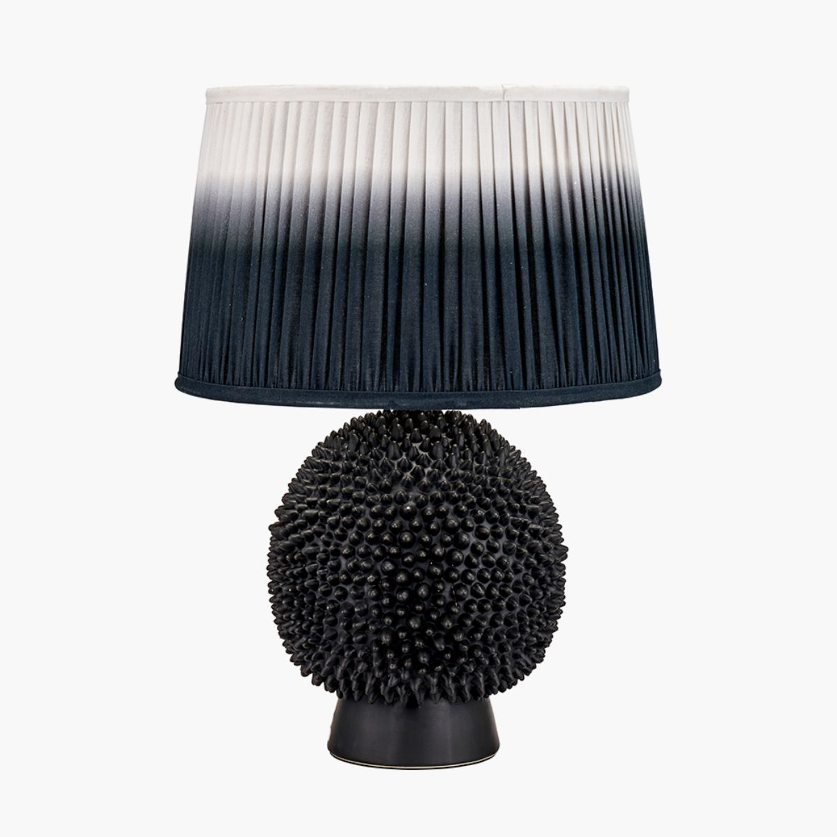 Pacific Lifestyle Wrenley Black Ceramic Sea Urchin Table Lamp Base