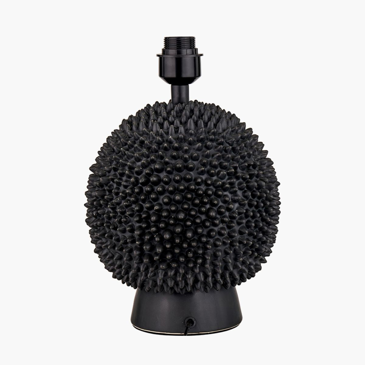 Pacific Lifestyle Wrenley Black Ceramic Sea Urchin Table Lamp Base