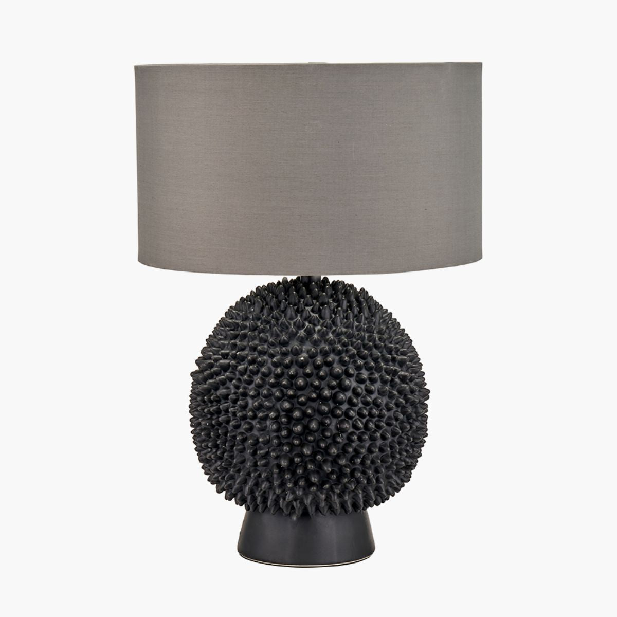 Pacific Lifestyle Wrenley Black Ceramic Sea Urchin Table Lamp Base