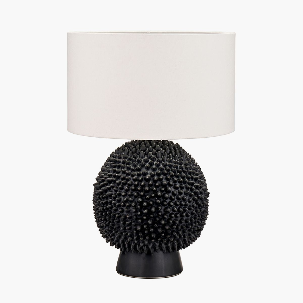 Pacific Lifestyle Wrenley Black Ceramic Sea Urchin Table Lamp Base