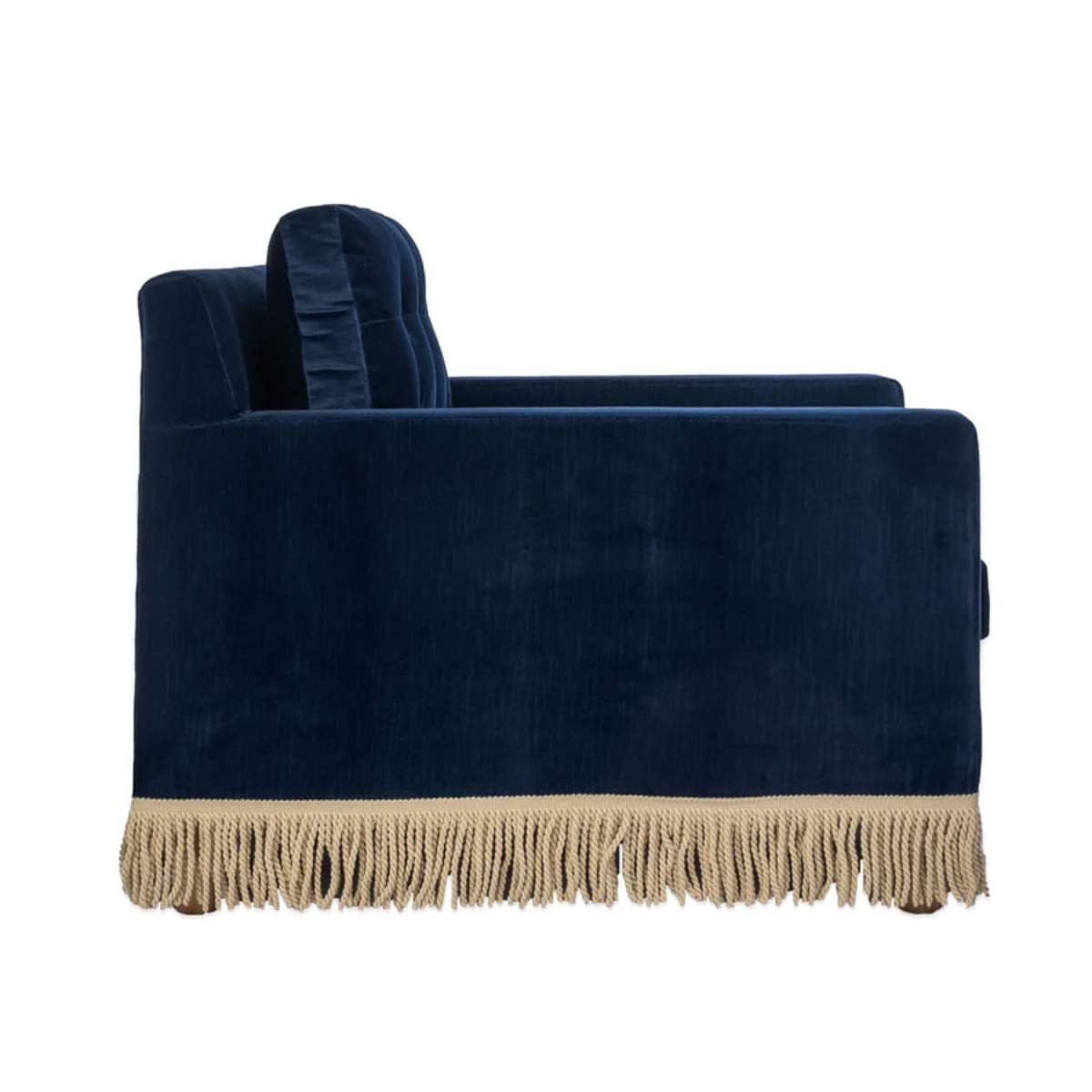 Jonathan Adler Wright Lounge Chair with Bullion Fringe
