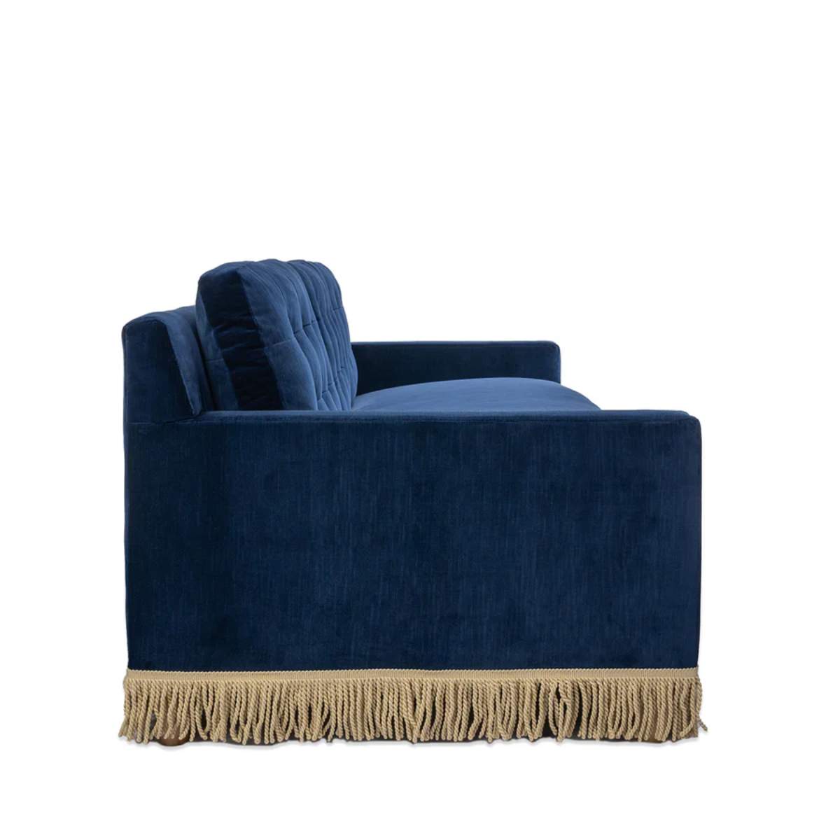 Jonathan Adler Wright Sofa with Bullion Fringe