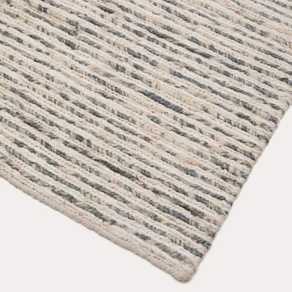 Kave Home Nairi Multicolor Braided Jute Rug 160 x 230 cm