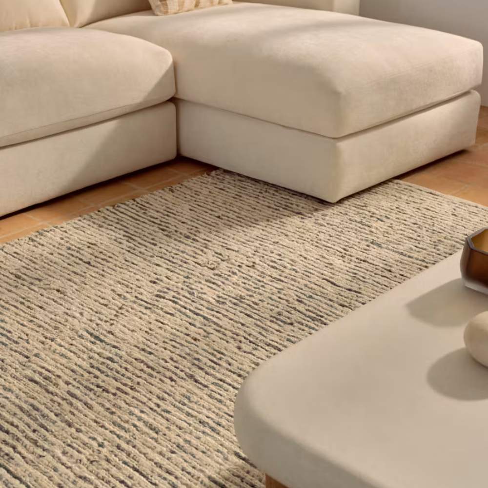 Kave Home Nairi Multicolor Braided Jute Rug 160 x 230 cm