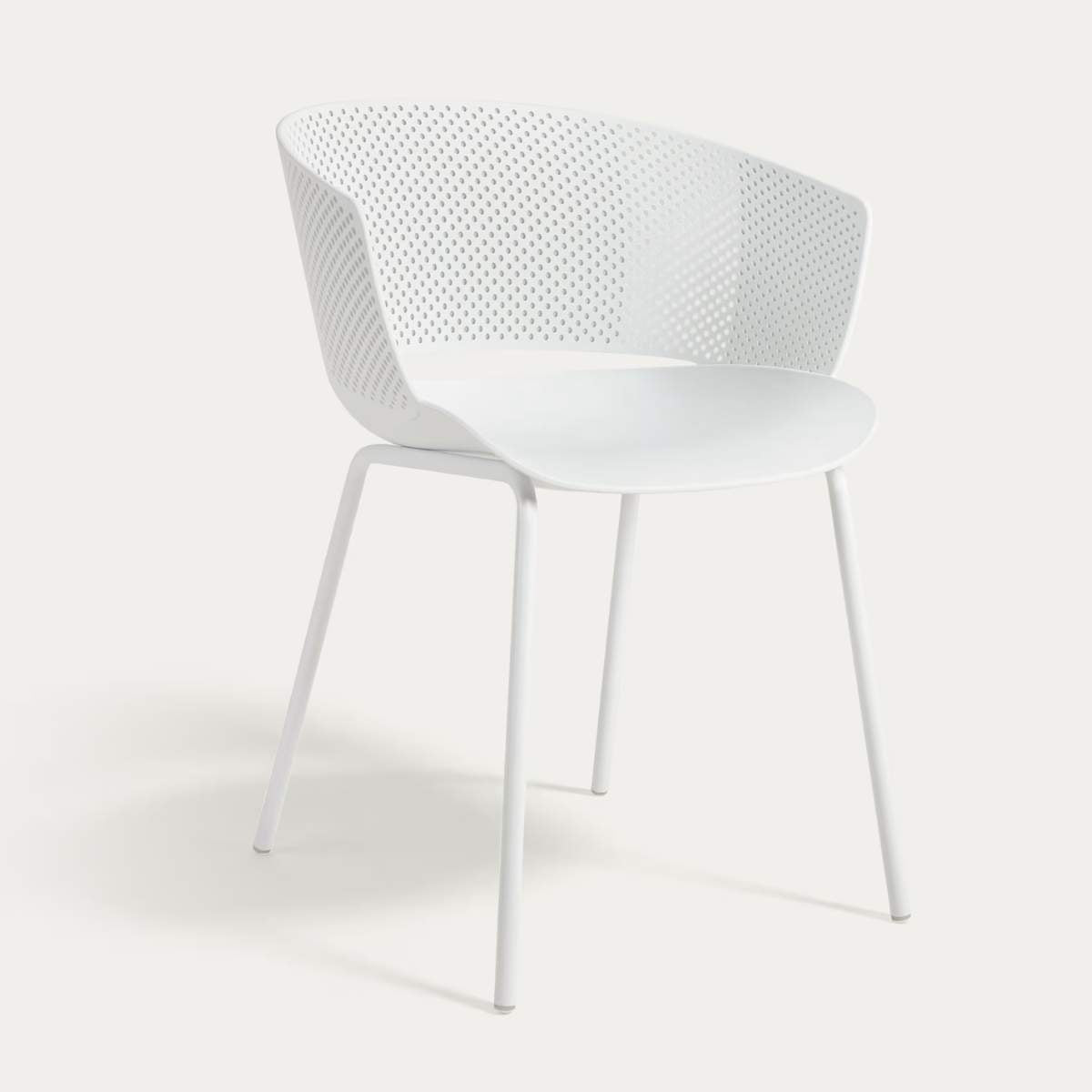 Kave Home Yeray white garden chair