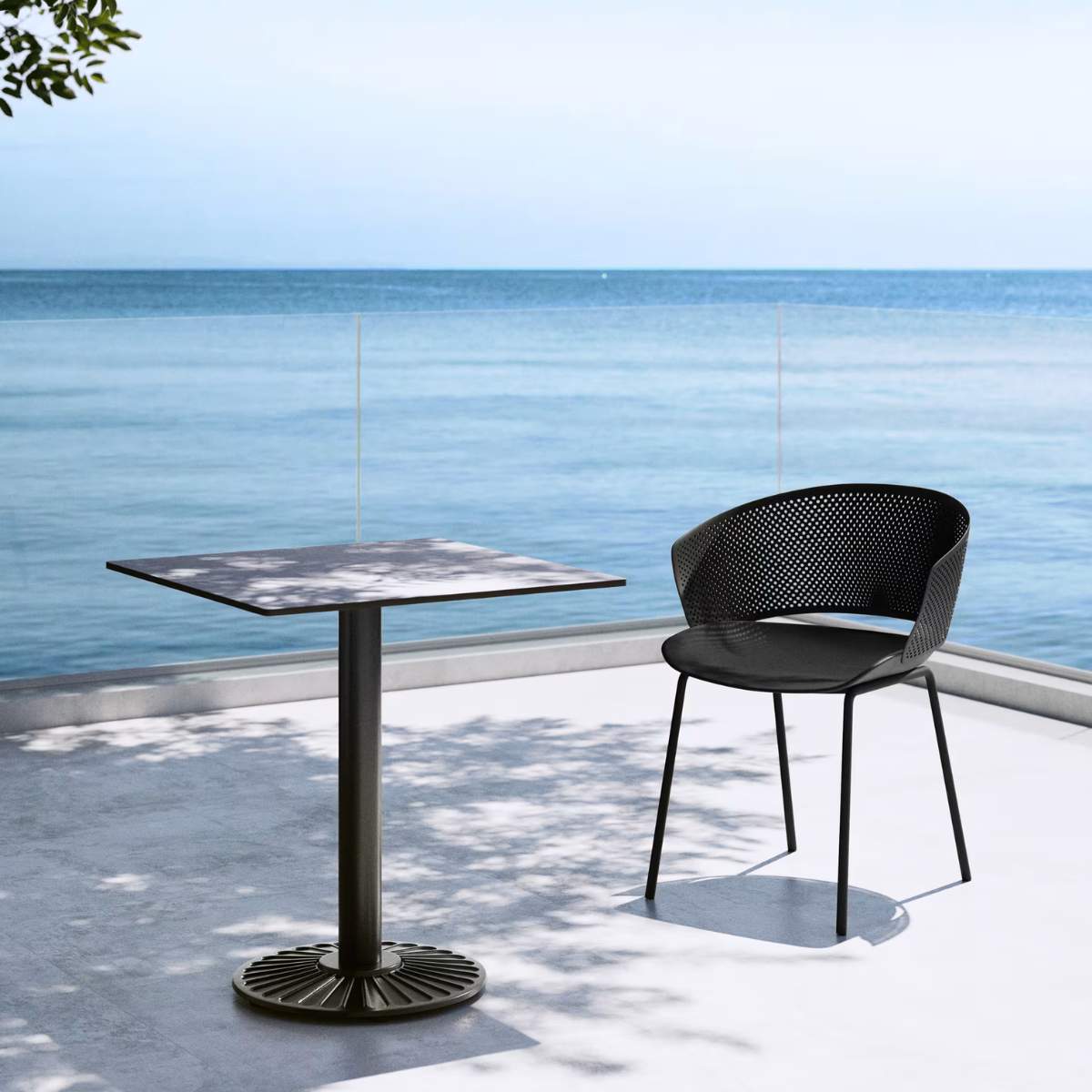 Kave Home Yeray white garden chair