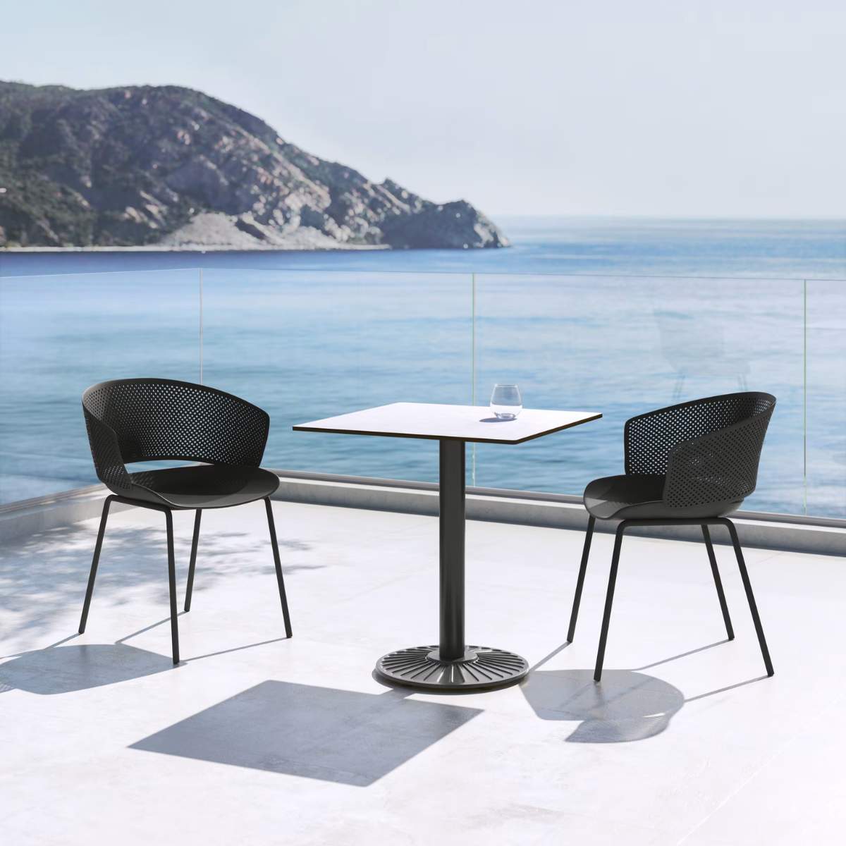 Kave Home Yeray white garden chair