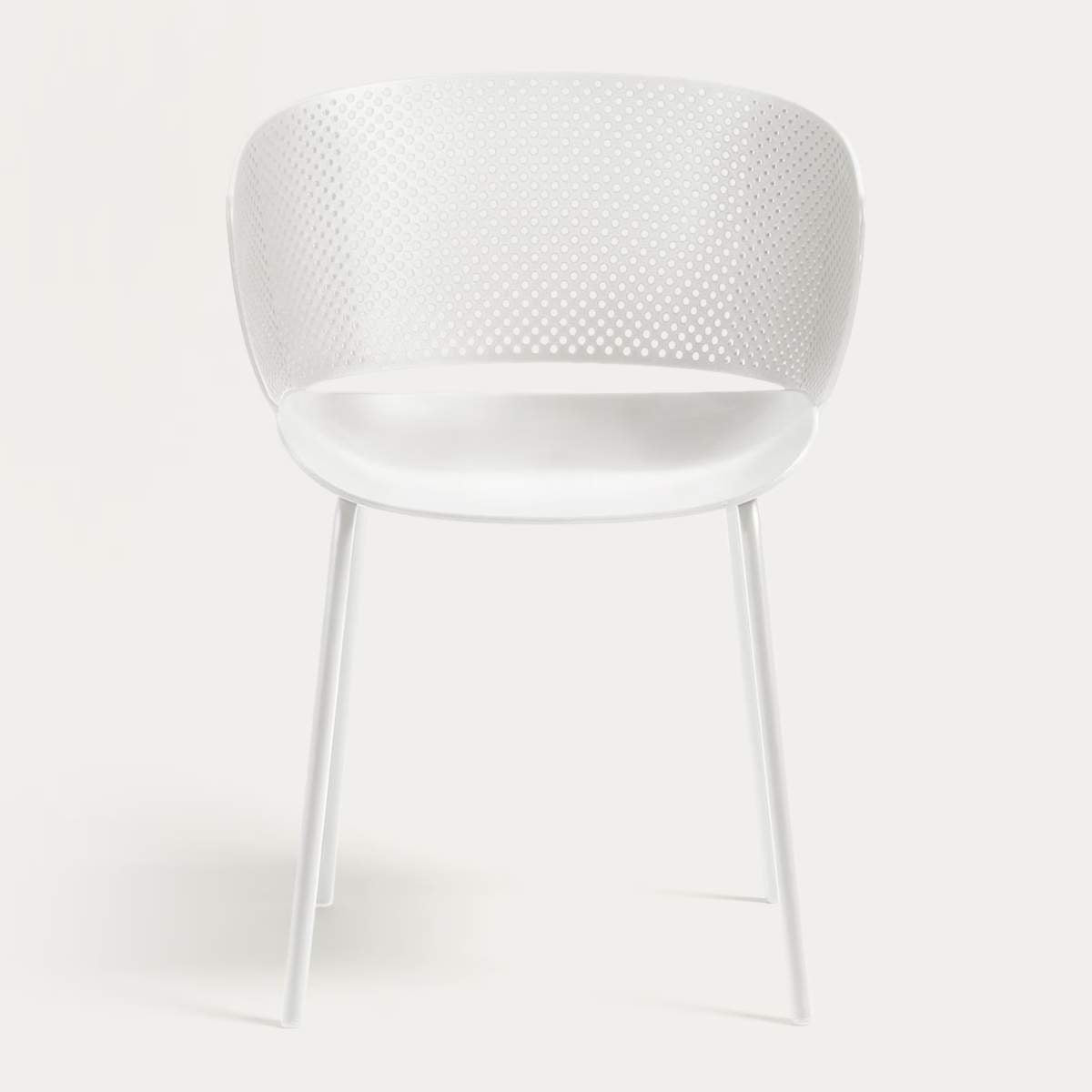 Kave Home Yeray white garden chair