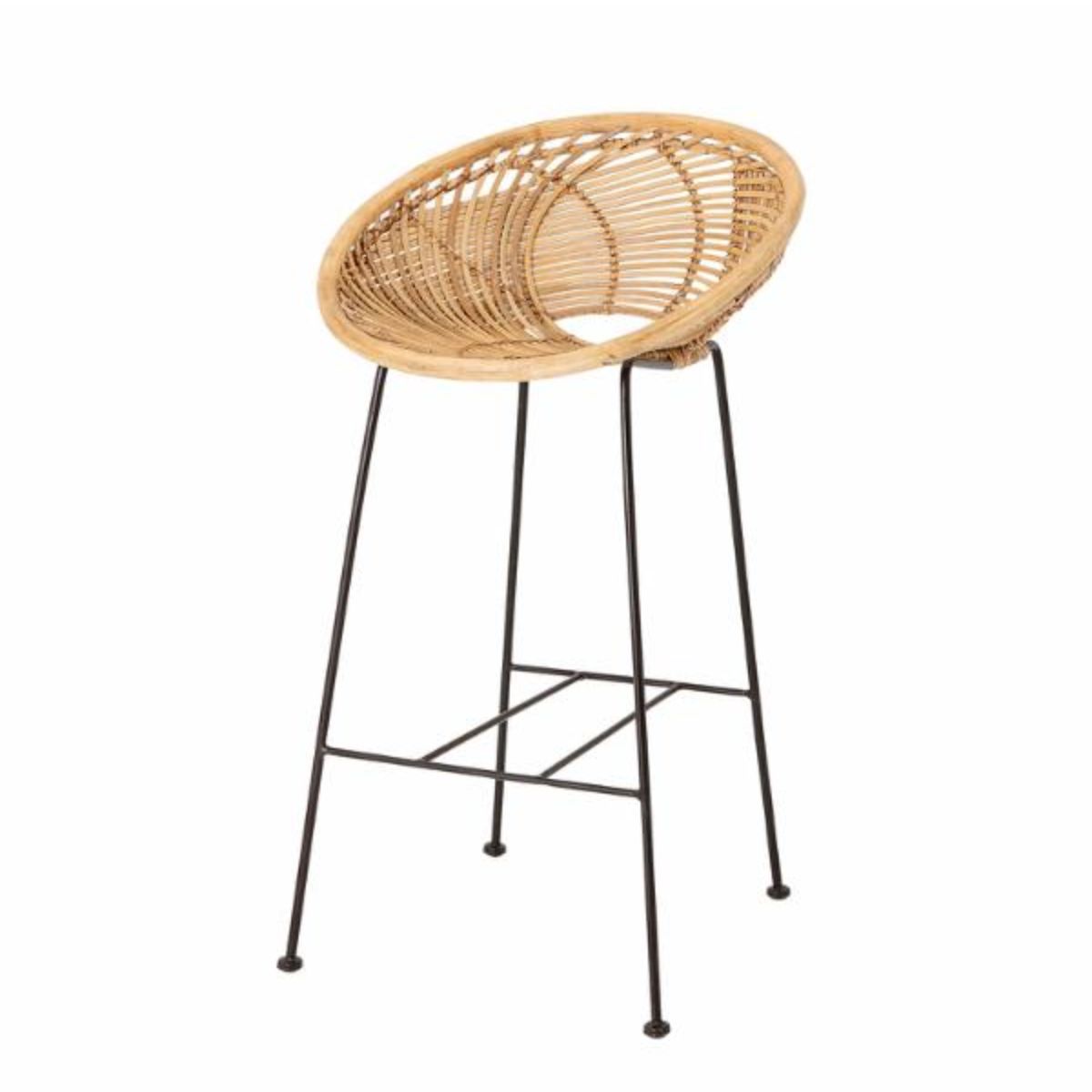 Bloomingville Yonne Bar Stool - Nature