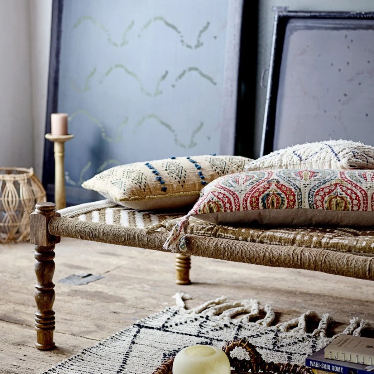 Bloomingville Yuki Rug - Natural Cotton