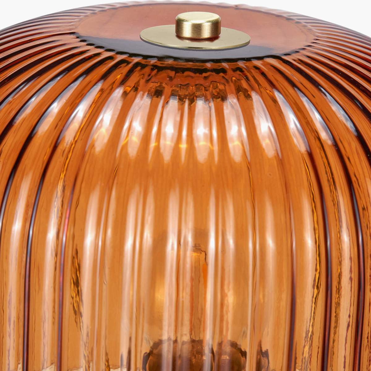 Pacific Lifestyle Zandra Ribbed Glass Table Lamp