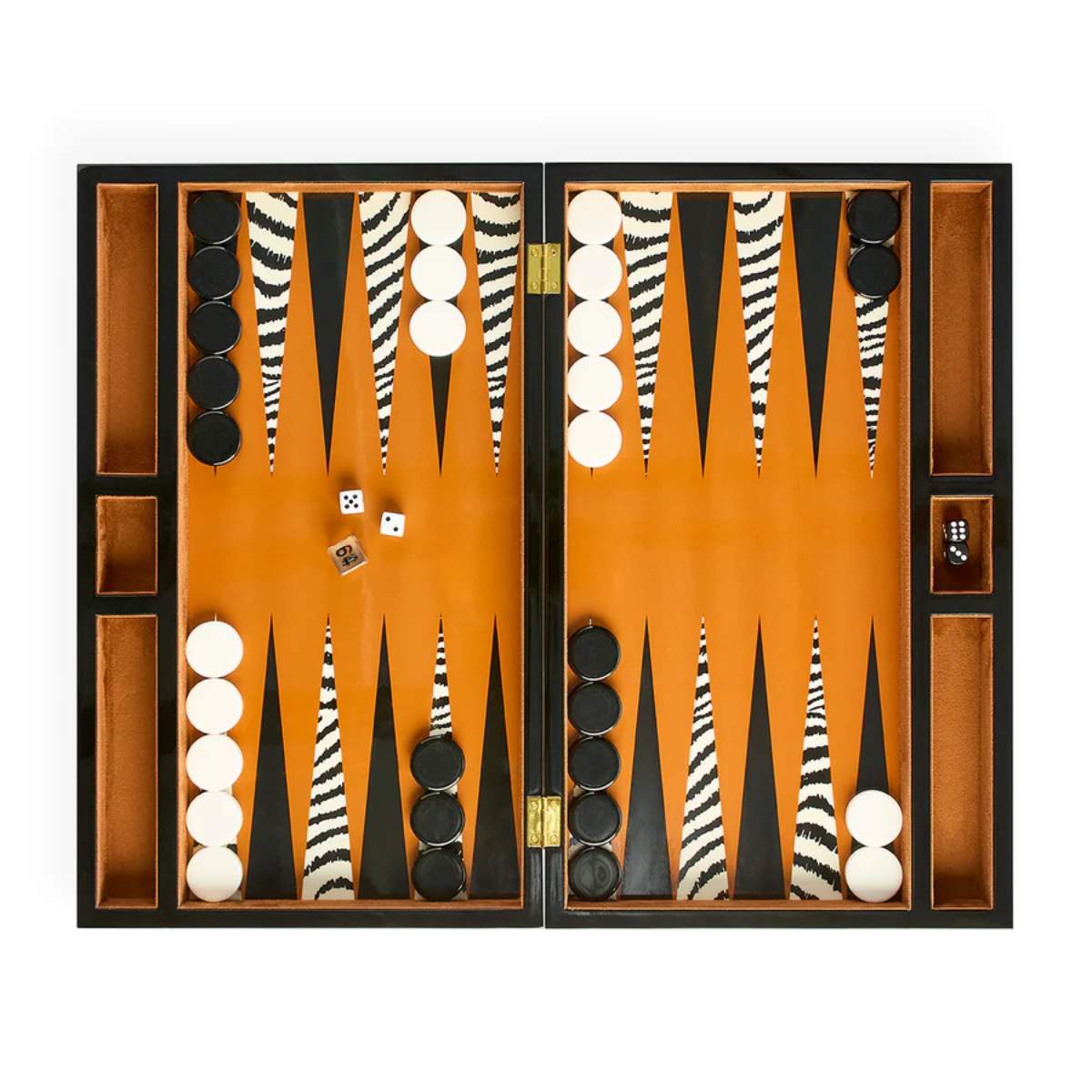 Jonathan Adler Zebra Backgammon Set