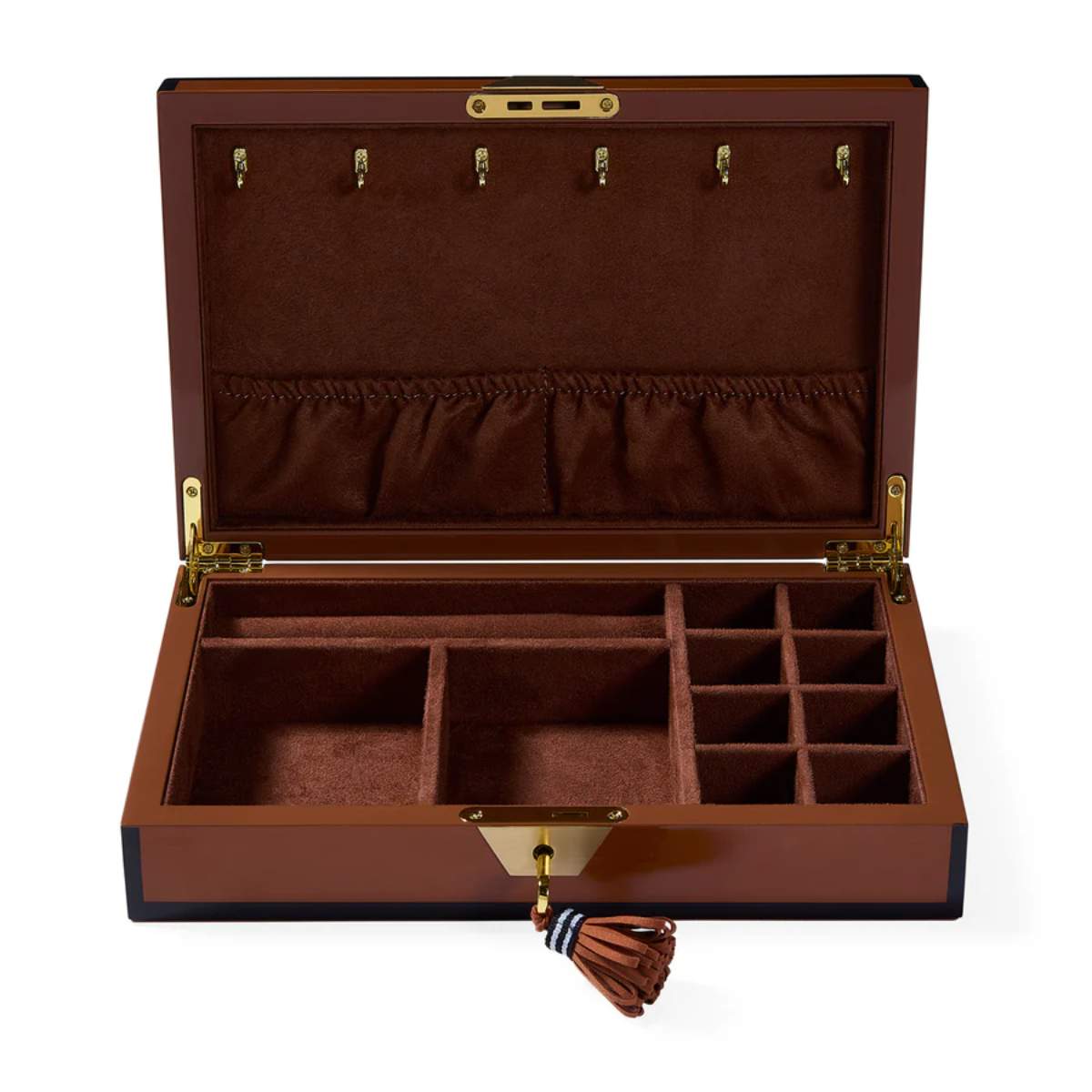 Jonathan Adler Zebra Lacquer Jewelry Box