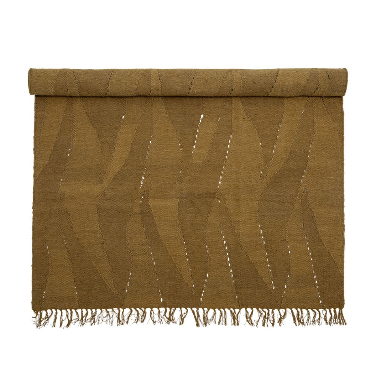 Bloomingville Zola Rug - Brown Wool