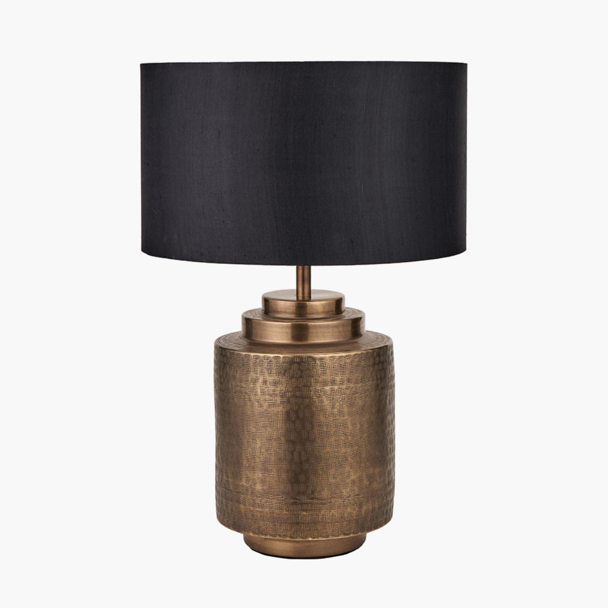 Pacific Lifestyle Zuri Antique Brass Metal Pot Table Lamp Base