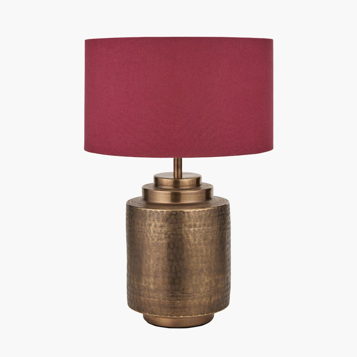 Pacific Lifestyle Zuri Antique Brass Metal Pot Table Lamp Base