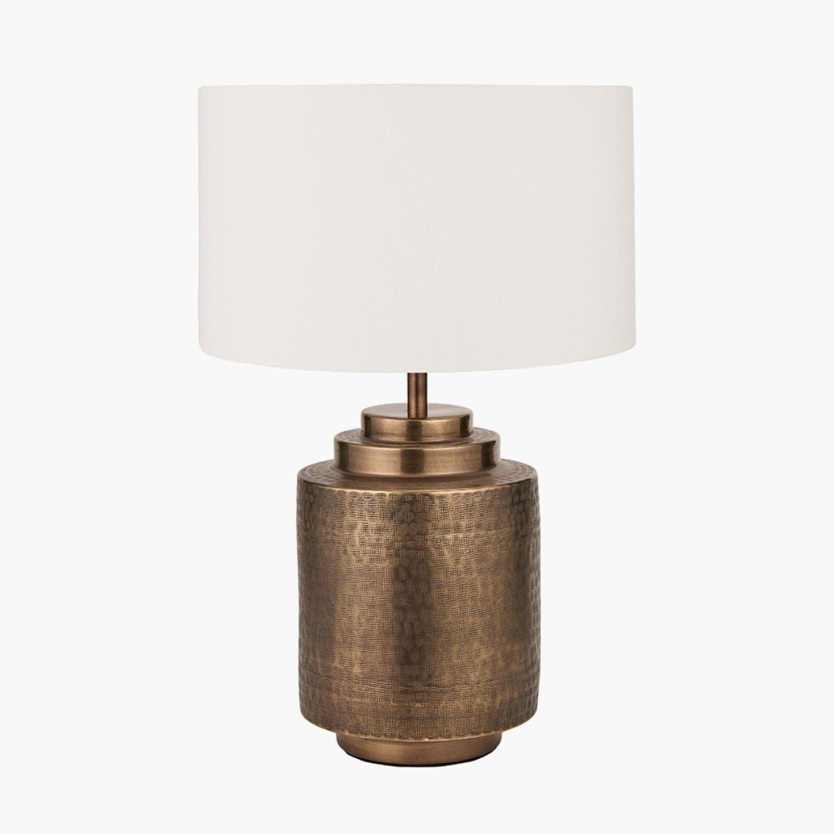 Pacific Lifestyle Zuri Antique Brass Metal Pot Table Lamp Base