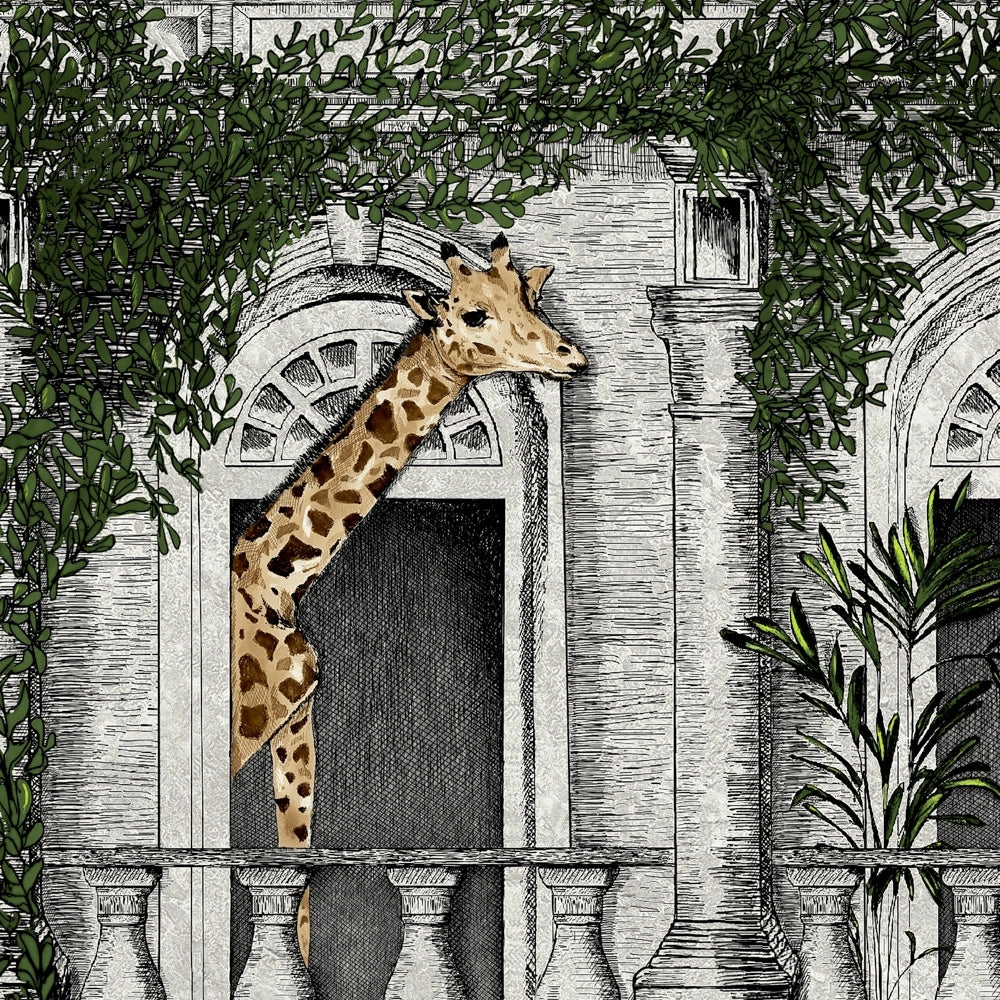 Animal Architecture Wallpaper-Beaumonde