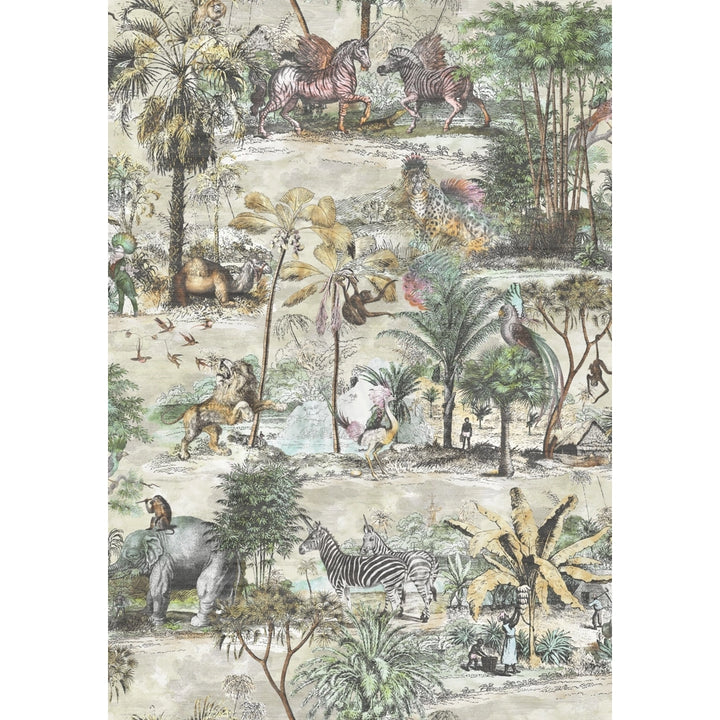 Animal Islands Wallpaper-Beaumonde