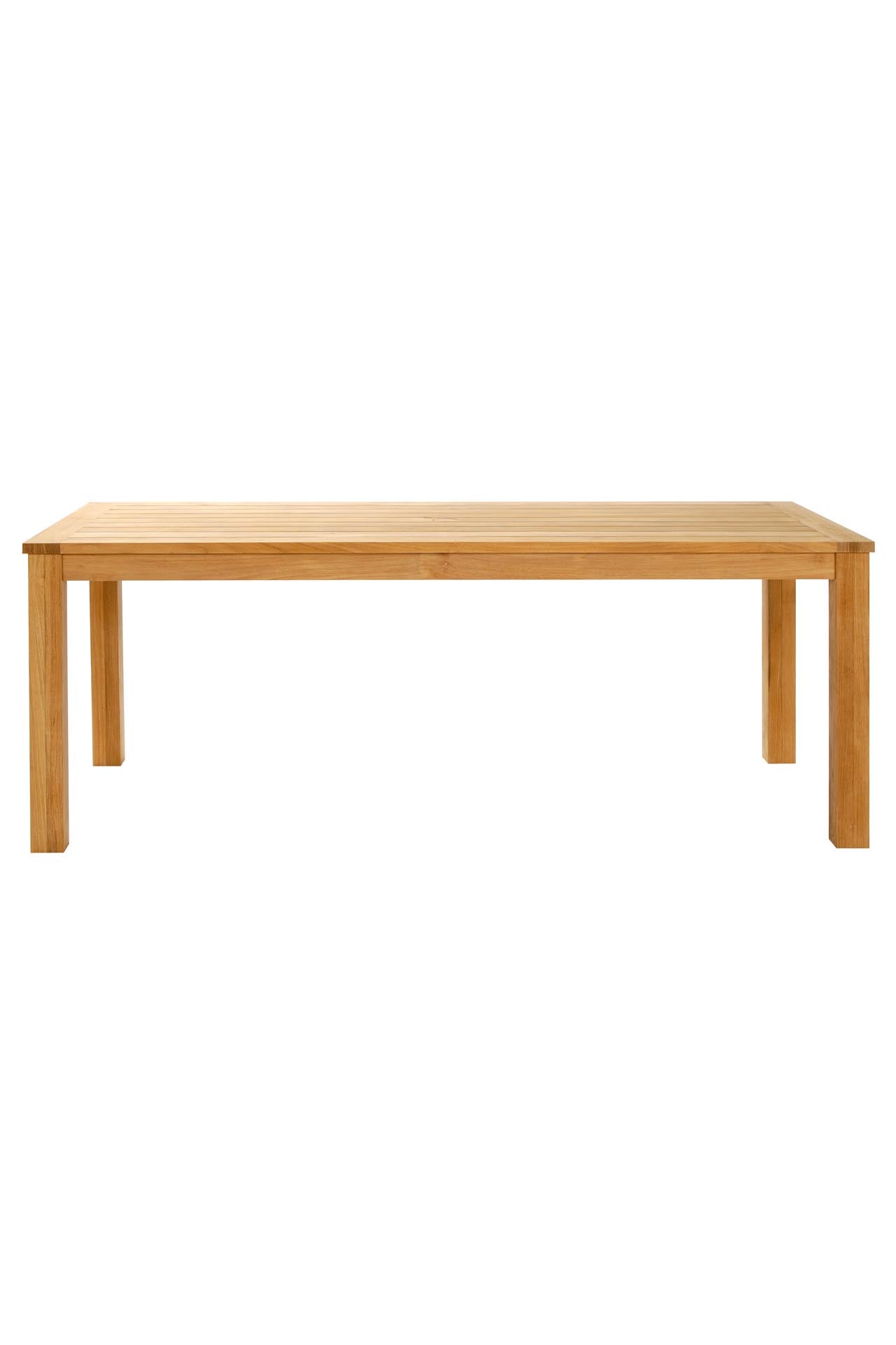 PR Home Antibes Outdoor Dining Table – 210 x 85cm Rectangular – Teak
