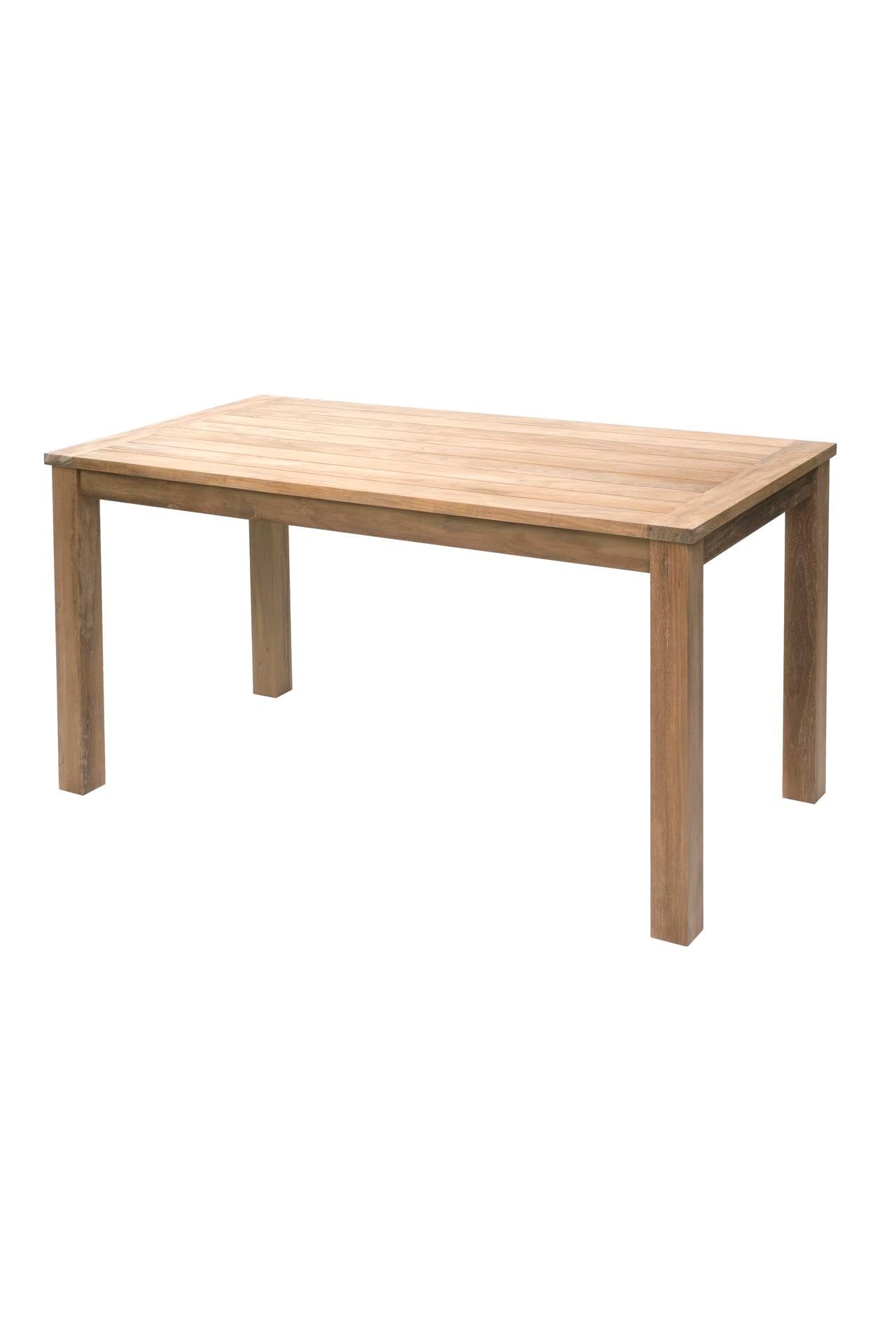 PR Home Antibes Outdoor Dining Table – 135 x 70cm Rectangular – Teak