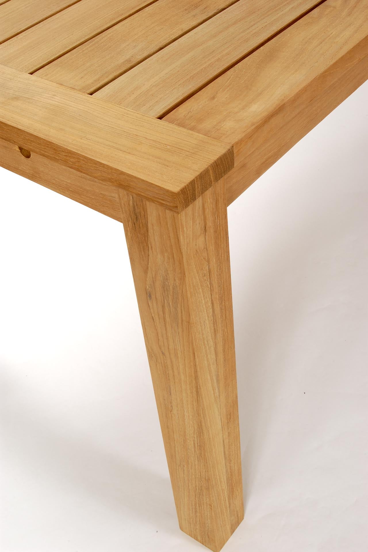 PR Home Antibes Outdoor Dining Table – 190 x 85cm Rectangular – Teak