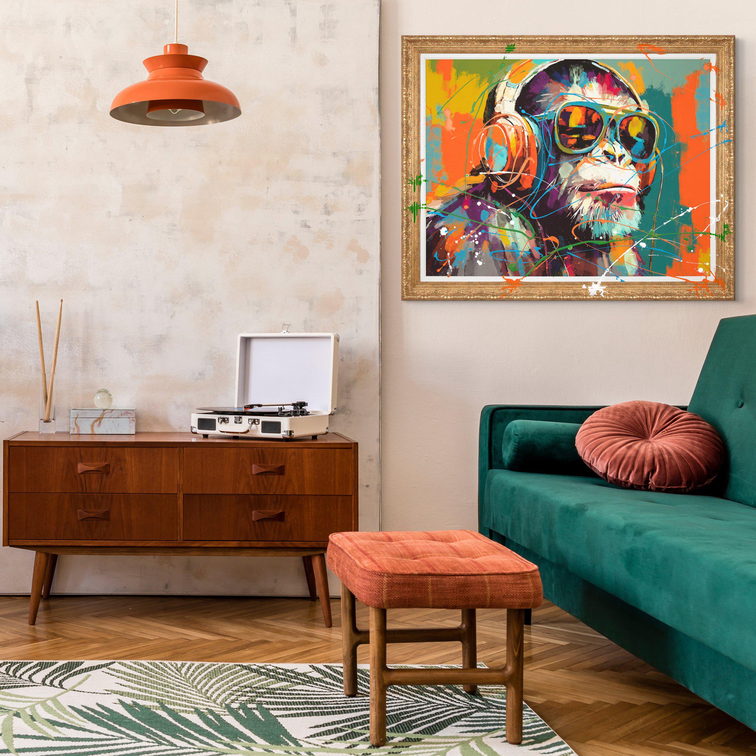 Art Marketing Chillin' Chimp Picture-AMG00327-5015807054571-Beaumonde
