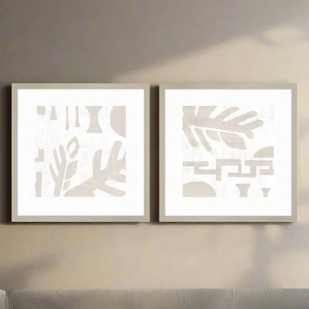 Art Marketing ‘Summer Shadows’ Wall Art Set-Beaumonde