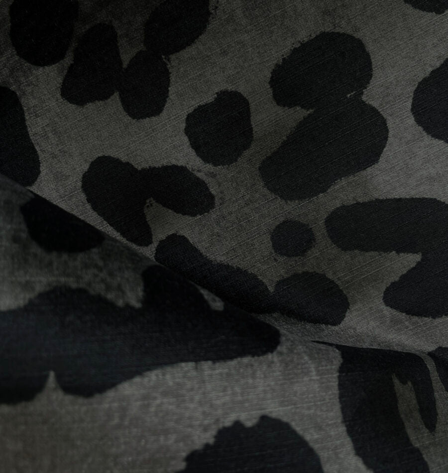 Avalana Jaguar Spot Recycled Velvet Fabric-Beaumonde