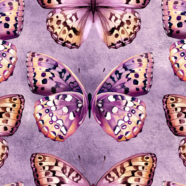 Avalana Lilac Papilio Wallpaper-Beaumonde