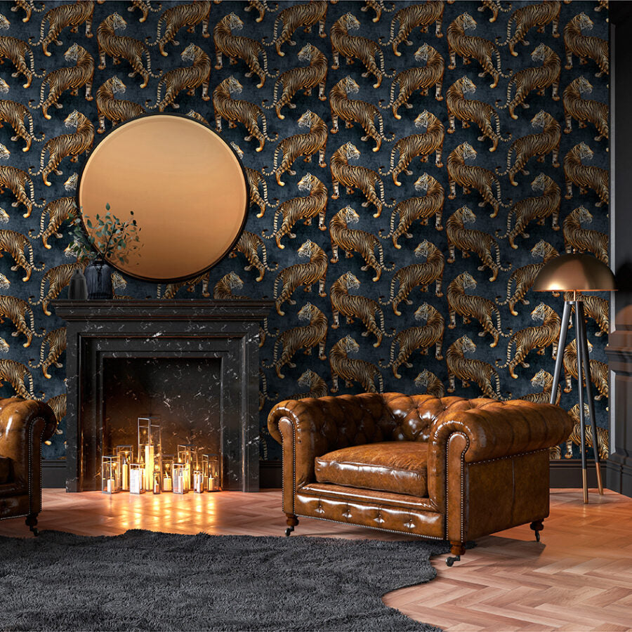 Avalana Tigress Wallpaper-Beaumonde