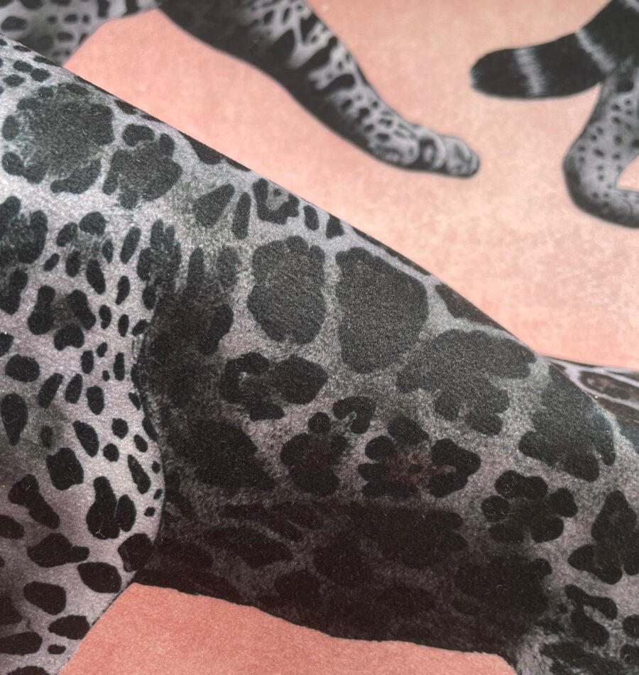 Avalana Pantheress Shimmer Velvet Fabric-Beaumonde