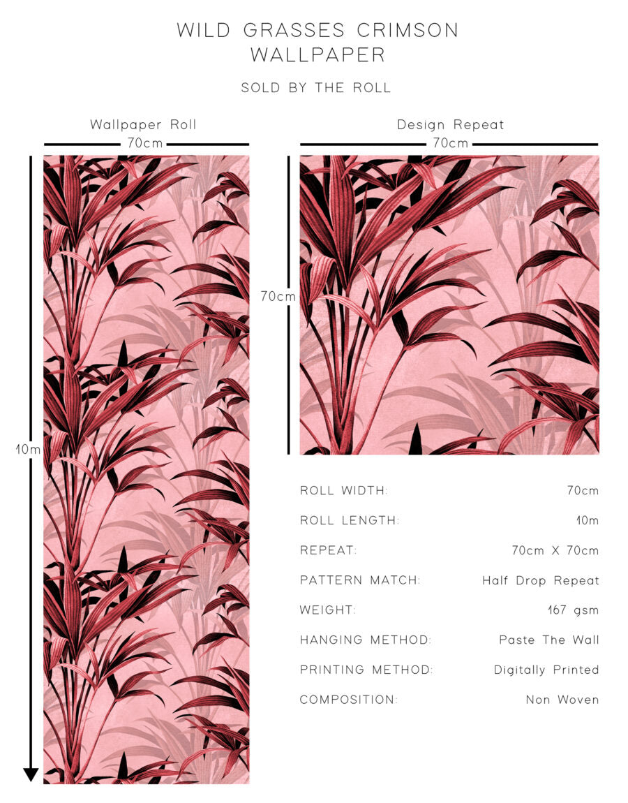 Avalana Wild Grasses Wallpaper-Beaumonde