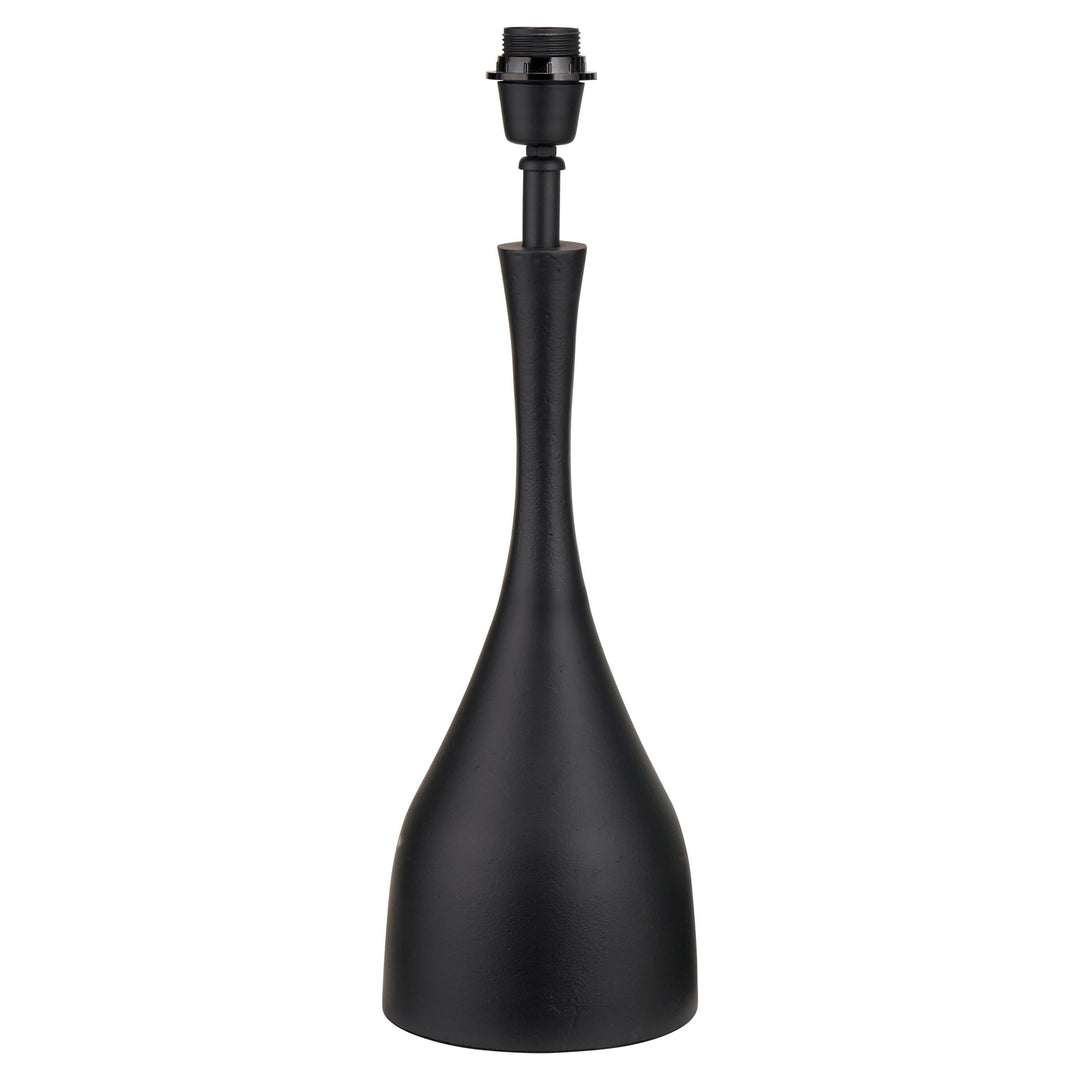 Beau&Co Maja Matt Black Metal Curved Table Lamp Base