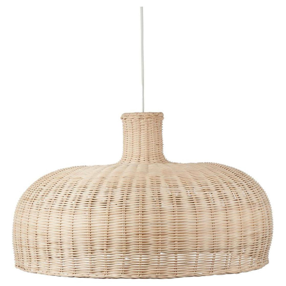Beau&Co Nils Natural Rattan Dome Pendant