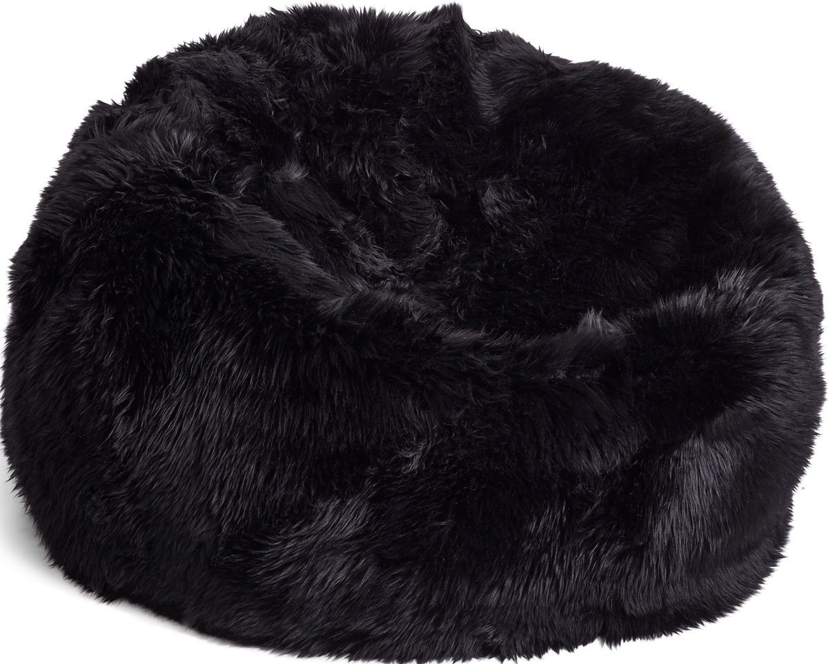 Natures Collection Round Sheepskin Bean Bag | Long Wool | Medium | Large