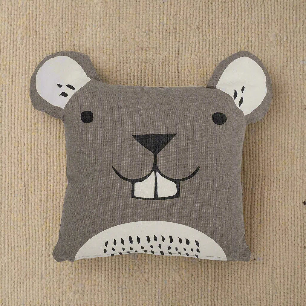 Bloomingville Bertie Bear Nursery Cushion-Beaumonde