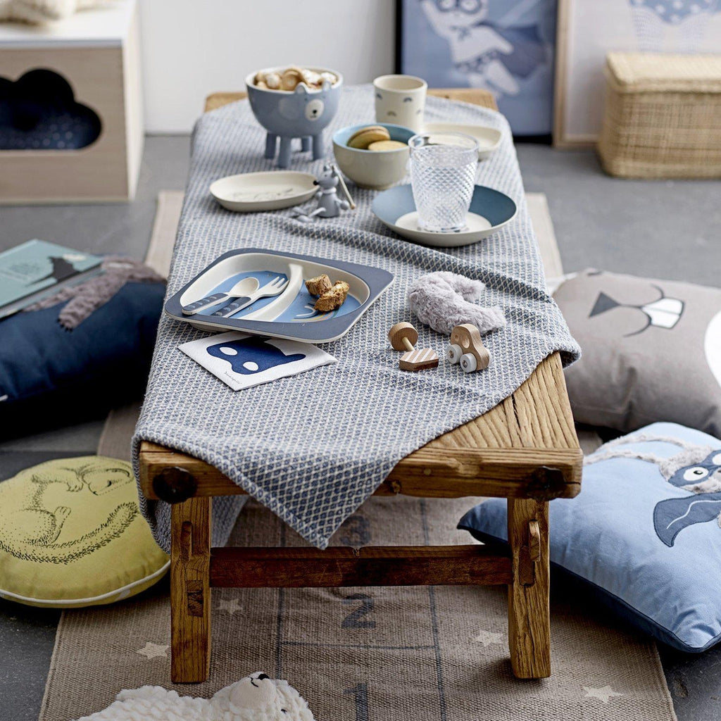 Bloomingville Bertie Bear Nursery Cushion-Beaumonde