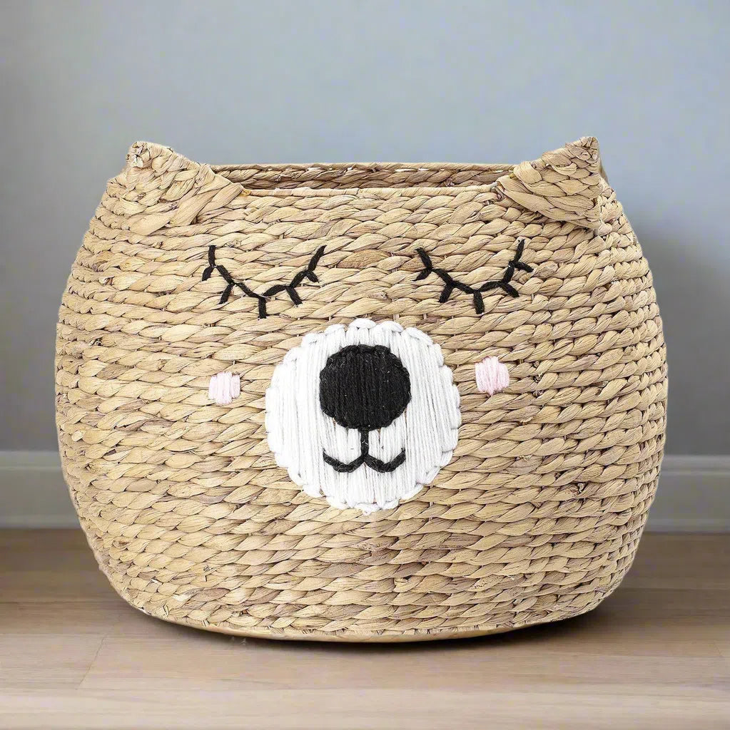 Bloomingville Eman Bear Storage Basket-Beaumonde